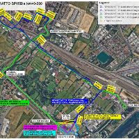 Iniziati i lavori per la passerella Linate-M4: modifiche alla viabilità sulla Sp15B